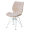 Стул Onder Mebli Nolan CH-ML Бежевый B-1005 Бархат-1-thumb
