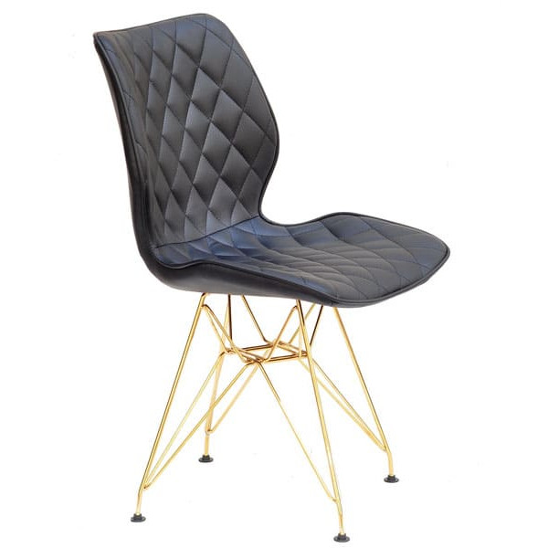 Стул Onder Mebli Nolan GD-ML Черный Экокожа-2