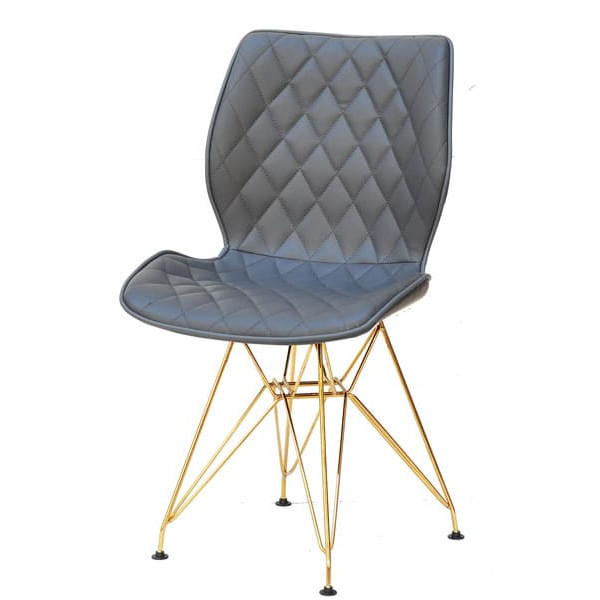 Стул Onder Mebli Nolan GD-ML Серый 1001 Экокожа-1