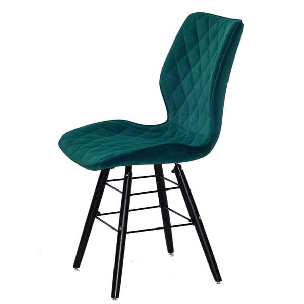 Стул Onder Mebli Nolan Q-BK Зеленый B-1003 Бархат-3