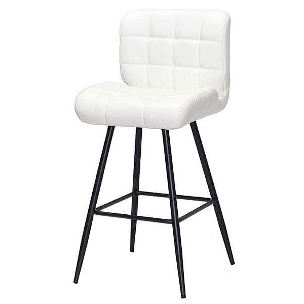 Полубарный стул Onder Mebli Soho BAR 65-ML Белый Экокожа-1