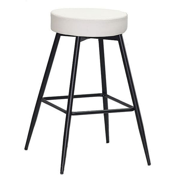 Полубарный стул Onder Mebli Key BAR 65-ML Белый Экокожа-0