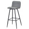 Барный стул Onder Mebli Real BAR 75-ML Серый 1001 Экокожа-1-thumb