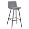 Барный стул Onder Mebli Real BAR 75-ML Серый 1001 Экокожа-0-thumb