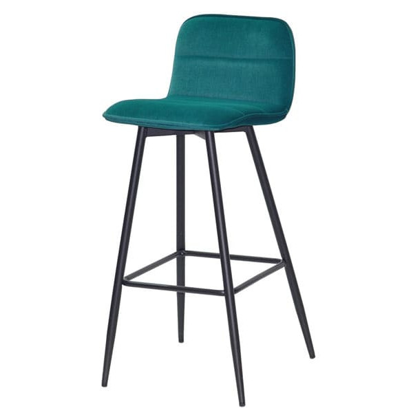 Барный стул Onder Mebli Real BAR 75-ML Зеленый B-1003 Бархат-1