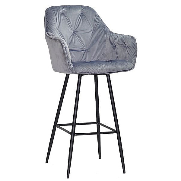 Барный стул Onder Mebli Mario BAR 75-ML Стальной Y-1024 Велюр-0