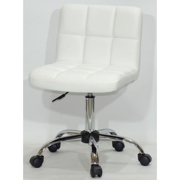 Стілець Onder Mebli Arno CH-Office Білий Екошкіра-1