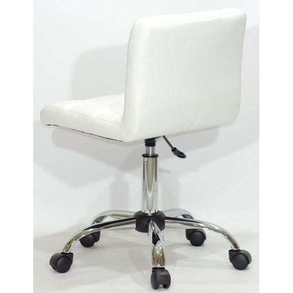 Стілець Onder Mebli Arno CH-Office Білий Екошкіра-2