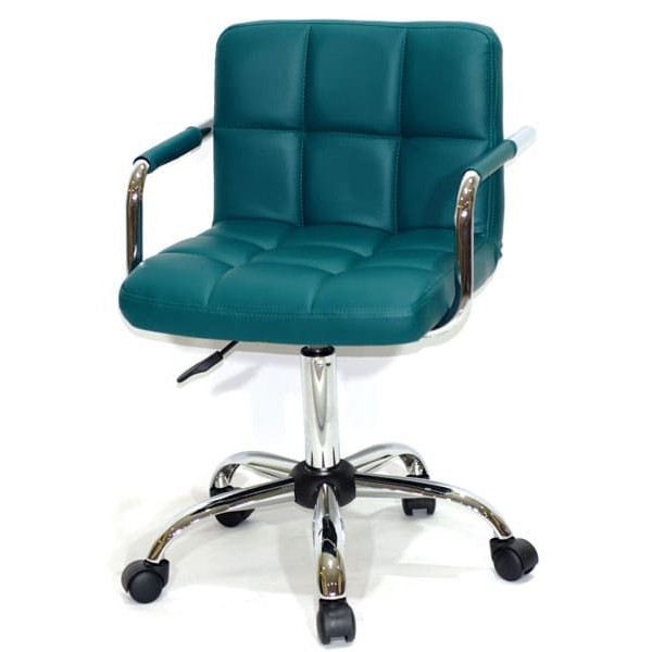 Стул Onder Mebli Arno-Arm CH-Office Зеленый 1002 Экокожа-1