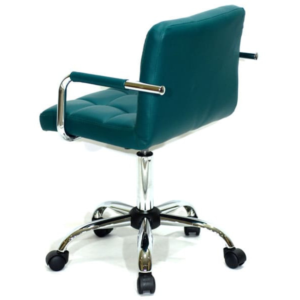 Стул Onder Mebli Arno-Arm CH-Office Зеленый 1002 Экокожа-2