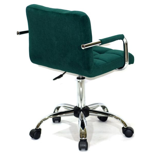 Стул Onder Mebli Arno-Arm CH-Office Зеленый B-1003 Бархат-2