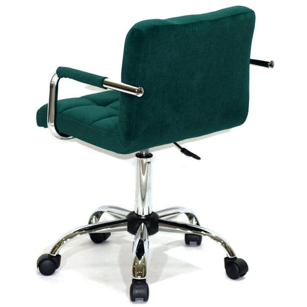 Стул Onder Mebli Arno-Arm CH-Office Зеленый B-1003 Бархат-3