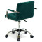 Стілець Onder Mebli Arno-Arm CH-Office Зелений B-1003 Оксамит-3-thumb