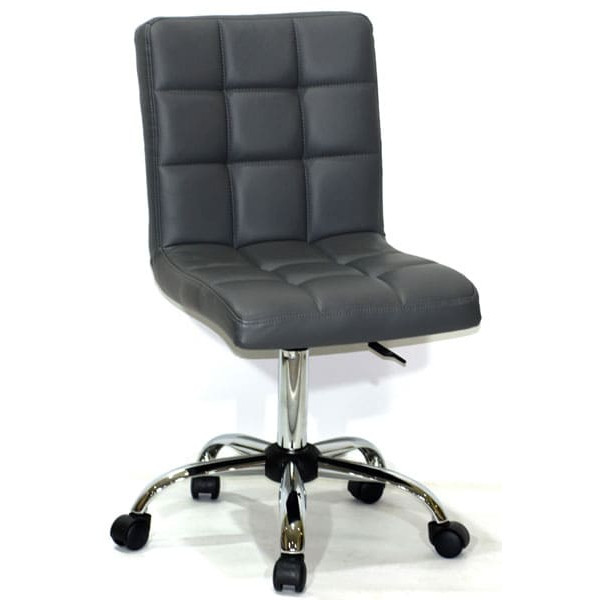 Стул Onder Mebli Augusto CH-Office Серый 1001 Экокожа-0