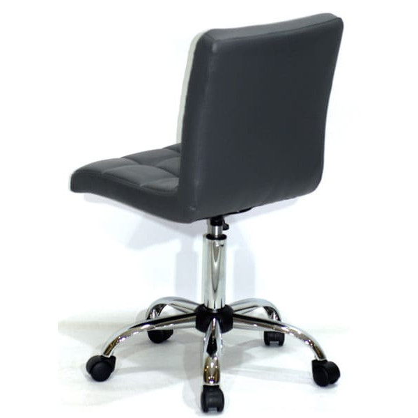 Стул Onder Mebli Augusto CH-Office Серый 1001 Экокожа-2