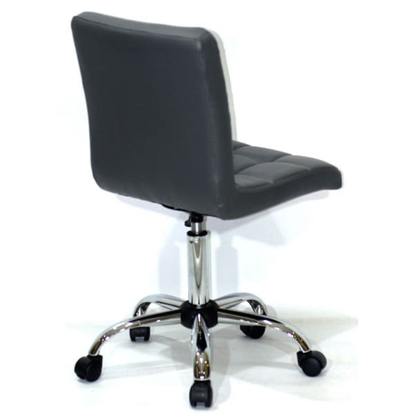 Стул Onder Mebli Augusto CH-Office Серый 1001 Экокожа-3