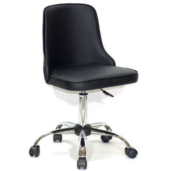Стул Onder Mebli Adam CH-Office Черный Экокожа-0