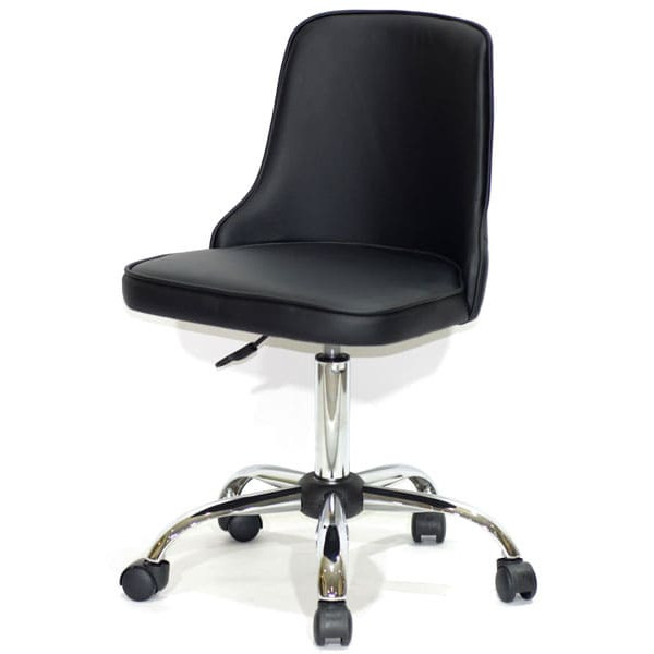 Стул Onder Mebli Adam CH-Office Черный Экокожа-1