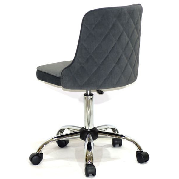 Стул Onder Mebli Adam CH-Office Серый B-1004 Бархат-3
