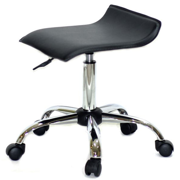 Стул Onder Mebli Abaz CH-Office Черный Экокожа-1