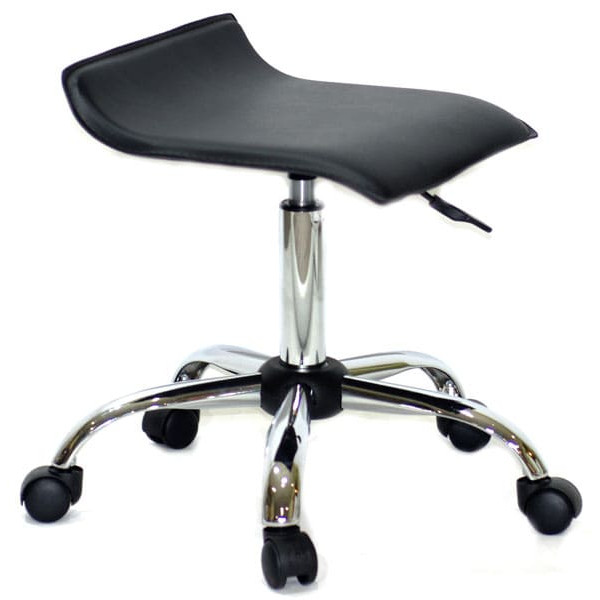 Стул Onder Mebli Abaz CH-Office Черный Экокожа-0