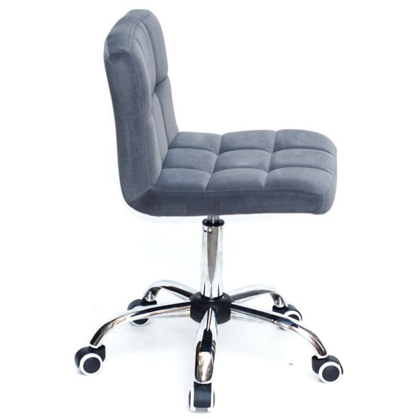 Стул Onder Mebli Arno CH-Office Серый B-1004 Бархат-3