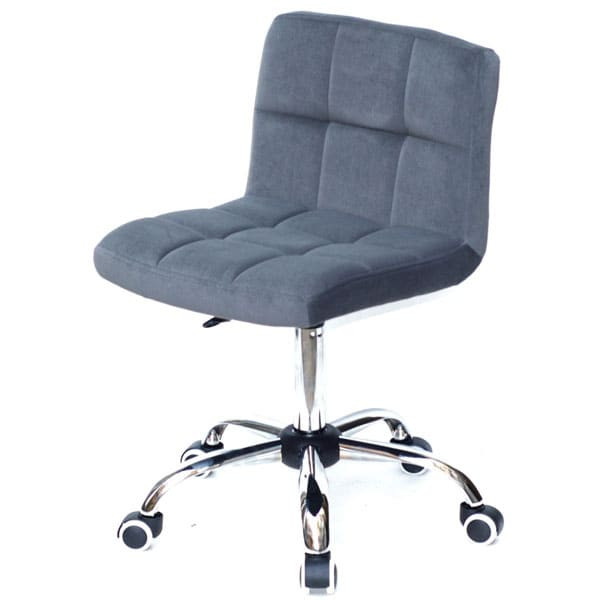 Стул Onder Mebli Arno CH-Office Серый B-1004 Бархат-1