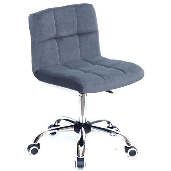 Стул Onder Mebli Arno CH-Office Серый B-1004 Бархат-0