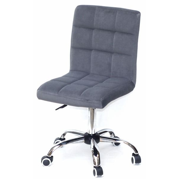 Стул Onder Mebli Augusto CH-Office Серый B-1004 Ткань-1