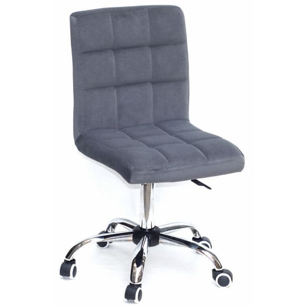 Стул Onder Mebli Augusto CH-Office Серый B-1004 Ткань-0