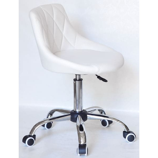 Стілець Onder Mebli Foro CH-Office Білий Екошкіра-3