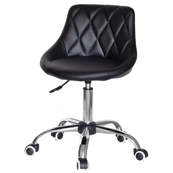 Стул Onder Mebli Foro CH-Office Черный Экокожа-1