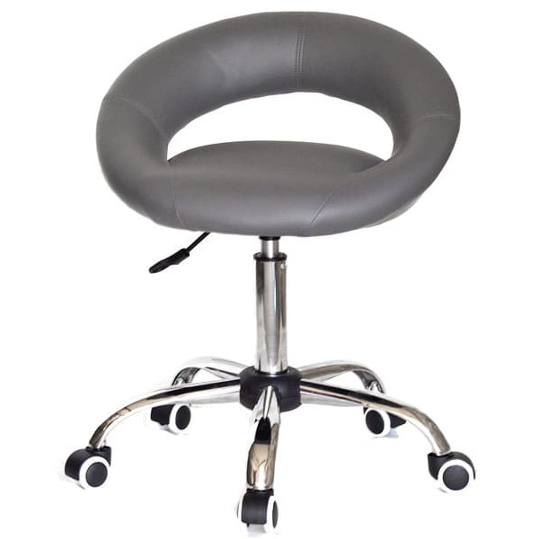 Стул Onder Mebli Holy CH-Office Серый 1001 Экокожа-1