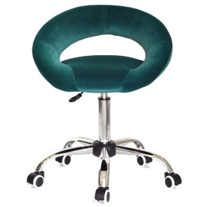 Стілець Onder Mebli Holy CH-Office Зелений B-1003 Оксамит