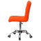 Стілець Onder Mebli Augusto CH-Office Помаранчевий 1012 Екошкіра-2-thumb