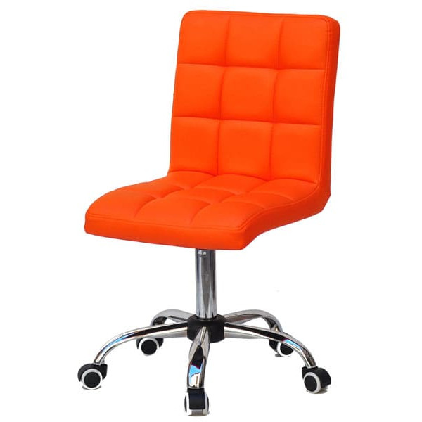 Стілець Onder Mebli Augusto CH-Office Помаранчевий 1012 Екошкіра-1