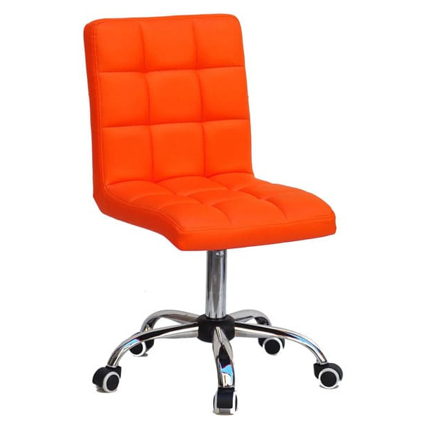 Стілець Onder Mebli Augusto CH-Office Помаранчевий 1012 Екошкіра-0