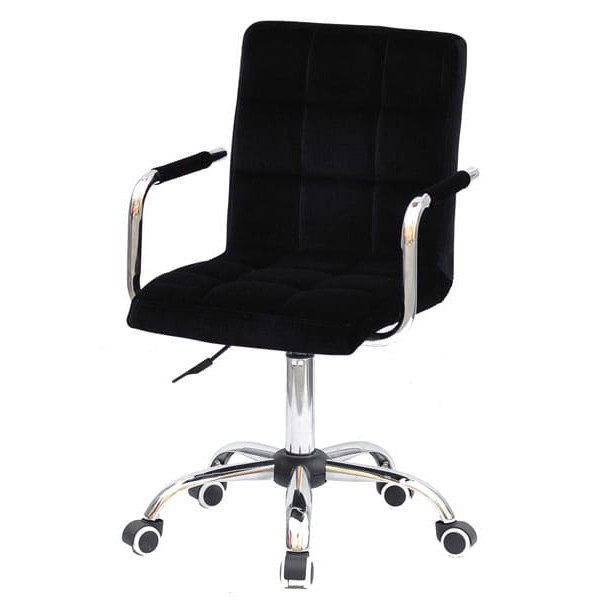 Стул Onder Mebli Augusto-Arm CH-Office Черный B-1011 Ткань-1