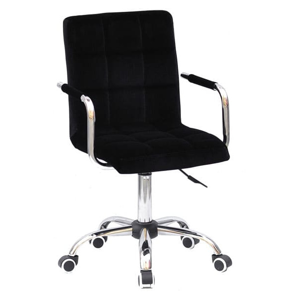 Стул Onder Mebli Augusto-Arm CH-Office Черный B-1011 Ткань-0