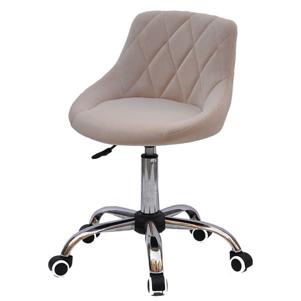 Стул Onder Mebli Foro CH-Office Бежевый B-1005 Бархат-1