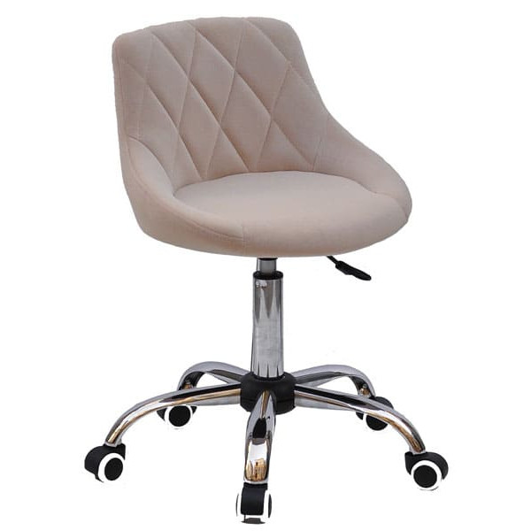 Стул Onder Mebli Foro CH-Office Бежевый B-1005 Бархат-0