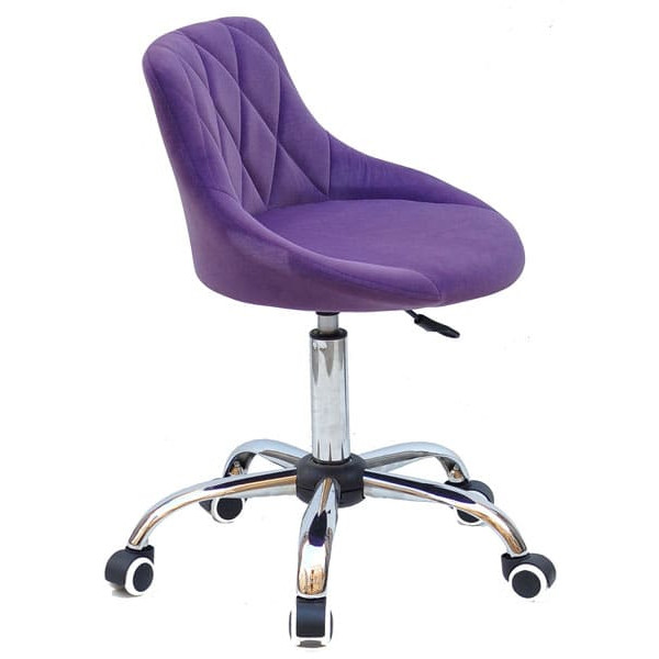 Стілець Onder Mebli Foro CH-Office Пурпур B-1013 Оксамит-3
