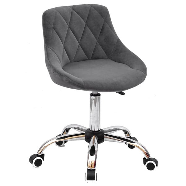 Стілець Onder Mebli Foro CH-Office Сірий B-1004 Оксамит-0