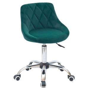 Стілець Onder Mebli Foro CH-Office Зелений B-1003 Оксамит