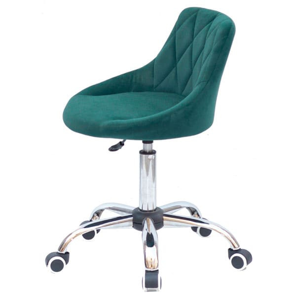 Стілець Onder Mebli Foro CH-Office Зелений B-1003 Оксамит-2