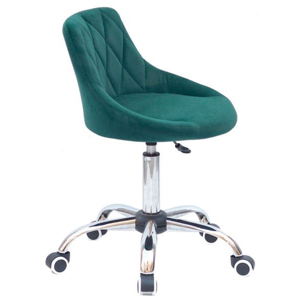 Стілець Onder Mebli Foro CH-Office Зелений B-1003 Оксамит-3