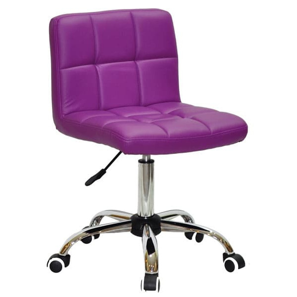Стілець Onder Mebli Arno CH-Office Пурпур 1010 Екошкіра-0