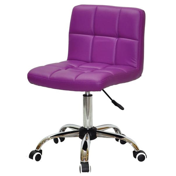 Стілець Onder Mebli Arno CH-Office Пурпур 1010 Екошкіра-1
