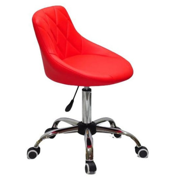 Стул Onder Mebli Foro CH-Office Красный 1007 Экокожа-3