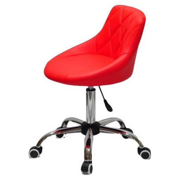 Стул Onder Mebli Foro CH-Office Красный 1007 Экокожа-2